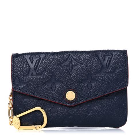 louis vuitton empreinte key pouch closure broken marine rouge|Key Pouch LV Monogram Keychain Wallet, Cardholder .